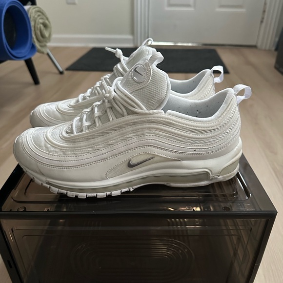 Nike Air Max 97 Cream Sneakers - Picture 1 of 4